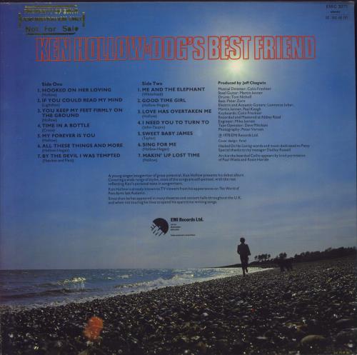 Ken Hollow Dog's Best Friend vinyl LP album (LP record) UK 2KZLPDO857676