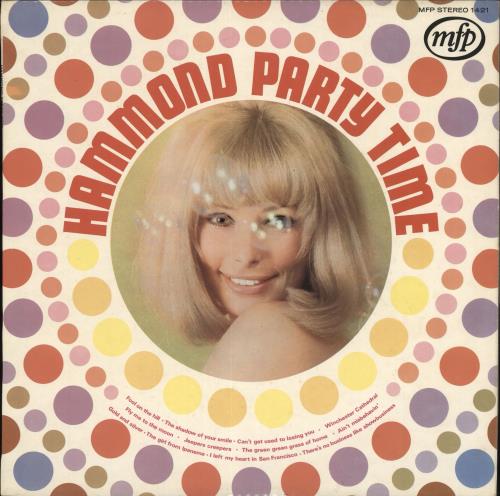 Ken Morrish Hammond Party Time vinyl LP album (LP record) UK ZGQLPHA718754