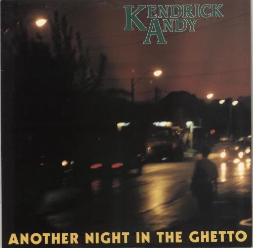 Kendrick Andy Another Night In The Ghetto vinyl LP album (LP record) UK Y6-LPAN710840
