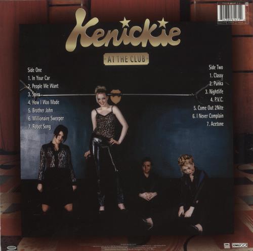 Kenickie At The Club vinyl LP album (LP record) UK KKILPAT286663