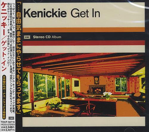 Kenickie Get In CD album (CDLP) Japanese KKICDGE401817