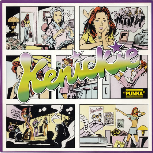 Kenickie Punka 7" vinyl single (7 inch record / 45) UK KKI07PU86101