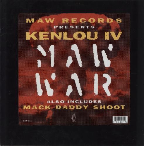 Kenlou MAW War 12" vinyl single (12 inch record / Maxi-single) US KCG12MA857011