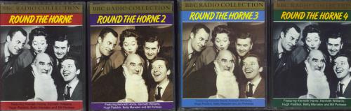 Kenneth Horne Round The Horne 1-4 cassette album UK KJYCLRO782400