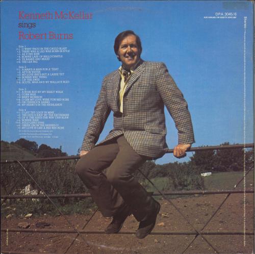 Kenneth McKellar Kenneth McKellar Sings Robert Burns 2-LP vinyl record set (Double LP Album) UK KEK2LKE771481