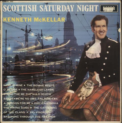 Kenneth McKellar Scottish Saturday Night vinyl LP album (LP record) UK KEKLPSC729931