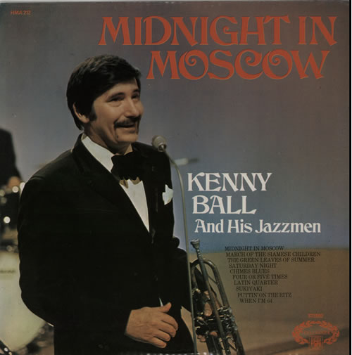 Kenny Ball Midnight In Moscow vinyl LP album (LP record) US KB-LPMI638821