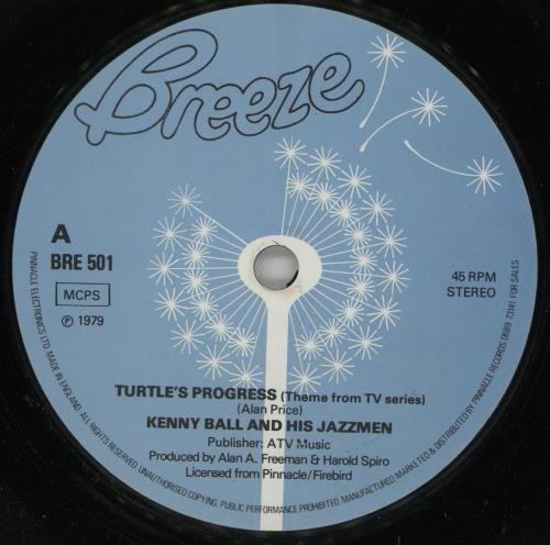 Kenny Ball Turtles Progress 7" vinyl single (7 inch record / 45) UK KB-07TU762943