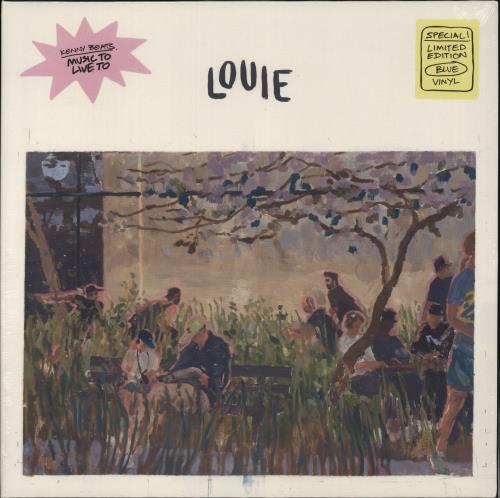 Kenny Beats Louie - Blue Vinyl - Sealed vinyl LP album (LP record) UK 9GZLPLO864503