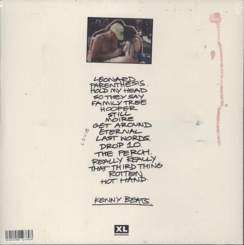 Kenny Beats Louie - Blue Vinyl - Sealed vinyl LP album (LP record) UK 9GZLPLO864503