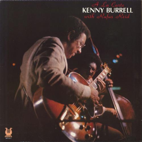 Kenny Burrell A La Carte vinyl LP album (LP record) French K\BLPAL770736