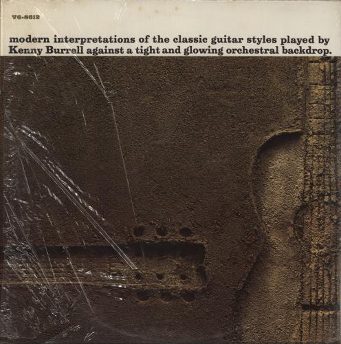 Kenny Burrell Guitar Forms vinyl LP album (LP record) German K\BLPGU875843