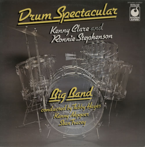 Kenny Clare Drum Spectacular vinyl LP album (LP record) UK KWULPDR593131
