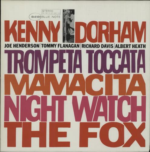 Kenny Dorham Trompeta Toccata vinyl LP album (LP record) French KDALPTR651588