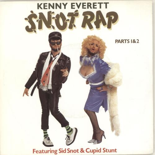 Kenny Everett Snot Rap - Solid 7" vinyl single (7 inch record / 45) UK KVT07SN702418