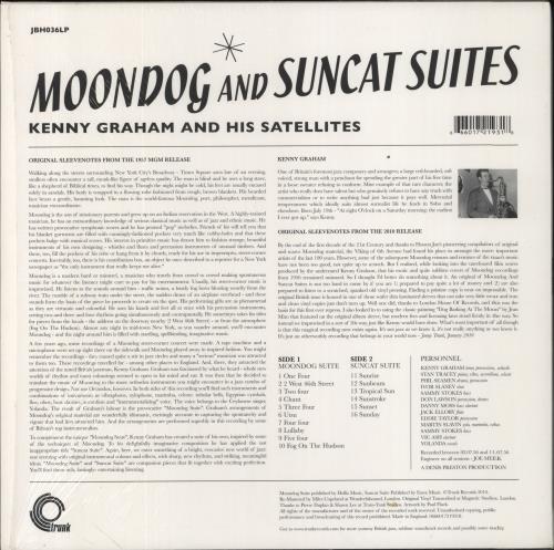 Kenny Graham Moondog And Suncat Suites - Yellow Vinyl vinyl LP album (LP record) UK KGPLPMO520345