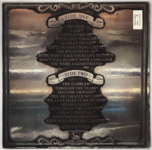 Kenny Rogers & The First Edition Twenty Greatest Hits vinyl LP album (LP record) Portuguese KNNLPTW734719