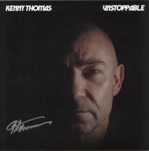 Kenny Thomas Unstoppable - Clear Vinyl vinyl LP album (LP record) UK KNYLPUN881217