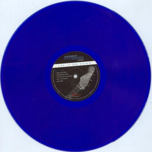 Kenny Wayne Shepherd Lay It On Down - Blue Vinyl vinyl LP album (LP record) UK KWALPLA812210