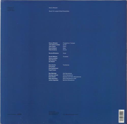 Kenny Wheeler Music For Large & Small Ensembles 2-LP vinyl record set (Double LP Album) German KWL2LMU795469