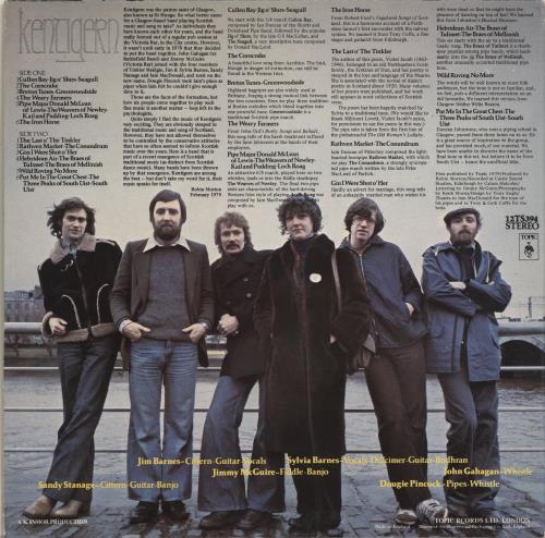 Kentigern Kentigern vinyl LP album (LP record) UK QHULPKE694759