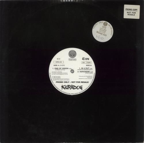 Kerbdog End Of Green 12" vinyl single (12 inch record / Maxi-single) UK KBG12EN871459