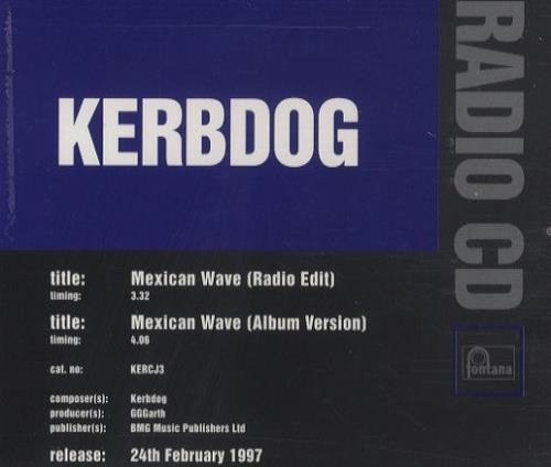Kerbdog Mexican Wave CD single (CD5 / 5") UK KBGC5ME284732