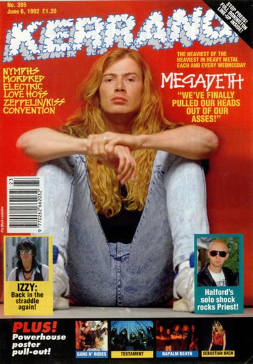 Kerrang! Magazine Kerrang! Magazine - Jun 92 magazine UK K-ZMAKE483597