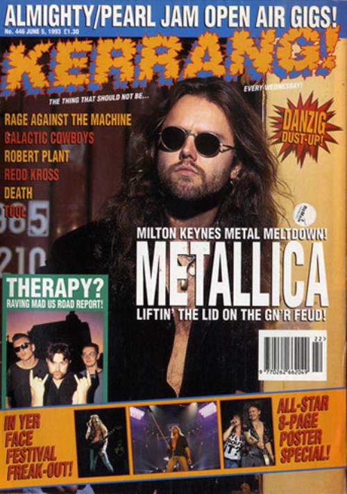 Kerrang! Magazine Kerrang! Magazine - Jun 93 magazine UK K-ZMAKE483707