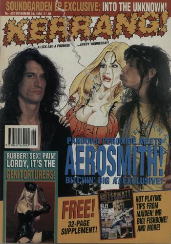 Kerrang! Magazine Kerrang! Magazine - Nov 93 magazine UK K-ZMAKE482523