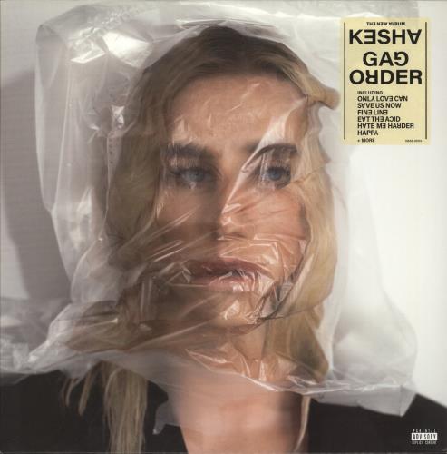 Kesha Gag Order - Bone White Vinyl vinyl LP album (LP record) UK K$HLPGA882096