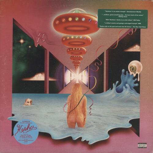 Kesha Rainbow 2-LP vinyl record set (Double LP Album) US K$H2LRA882135