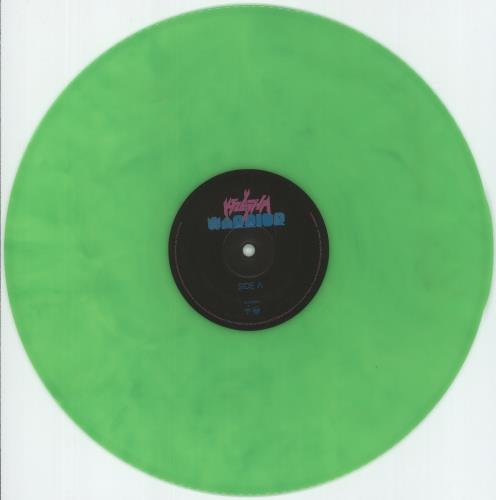 Kesha Warrior - Hot Neon Green Vinyl 2-LP vinyl record set (Double LP Album) US K$H2LWA873995