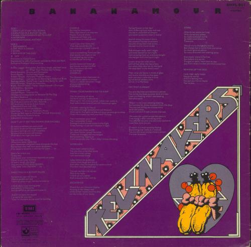 Kevin Ayers Bananamour - 2nd - EX vinyl LP album (LP record) UK AYRLPBA799978