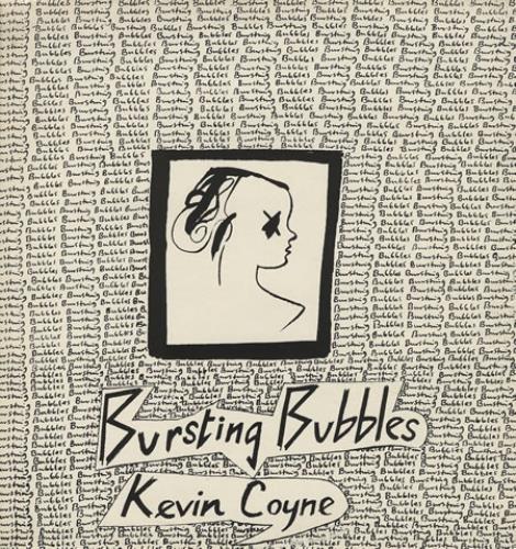 Kevin Coyne Bursting Bubbles + lyric poster vinyl LP album (LP record) UK KVCLPBU373922