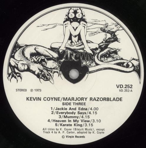 Kevin Coyne Marjory Razor Blade - 1st - VG 2-LP vinyl record set (Double LP Album) UK KVC2LMA863906