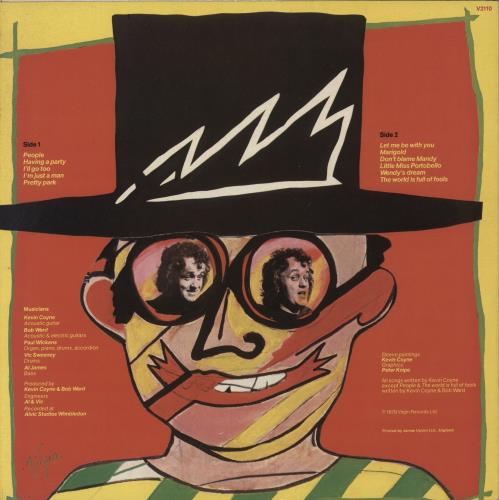 Kevin Coyne Millionaires And Teddy Bears vinyl LP album (LP record) UK KVCLPMI373923