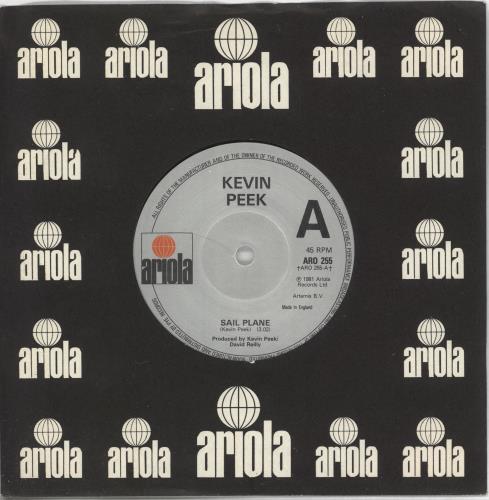 Kevin Peek Sail Plane 7" vinyl single (7 inch record / 45) UK KEP07SA733001