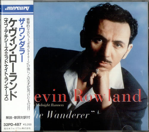 Kevin Rowland The Wanderer + Obi CD album (CDLP) Japanese KVRCDTH535814