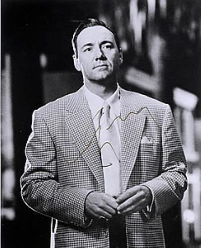 Kevin Spacey A Time To Kill - Autographed photograph UK KS2PHAT259693