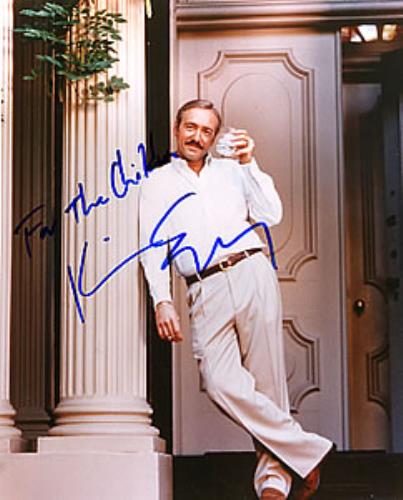 Kevin Spacey Autographed Publicity Photograph photograph UK KS2PHAU262707