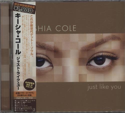 Keyshia Cole Just Like You + Obi CD album (CDLP) Japanese OK-CDJU668334