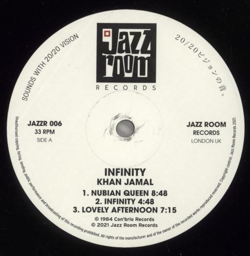 Khan Jamal Infinity - Shrink vinyl LP album (LP record) UK Q1ALPIN882209