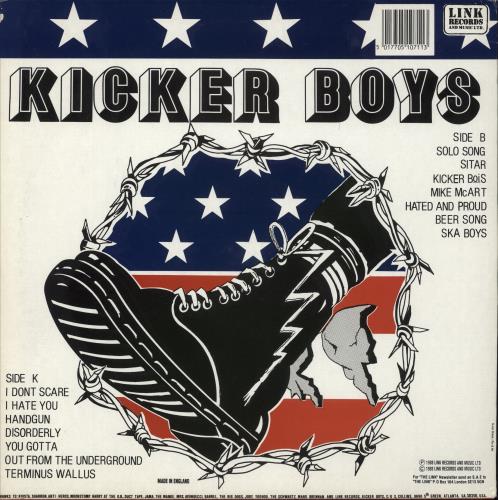 Kicker Boys Kicker Boys vinyl LP album (LP record) UK 8-CLPKI866220