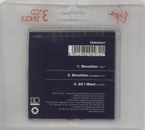 Kicking Back Devotion 3" CD single (CD3) UK KICC3DE160133