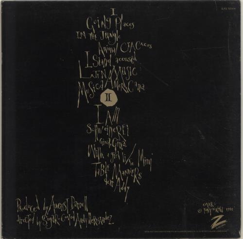 Kid Creole & The Coconuts Fresh Fruit In Foreign Places vinyl LP album (LP record) UK KDCLPFR296524