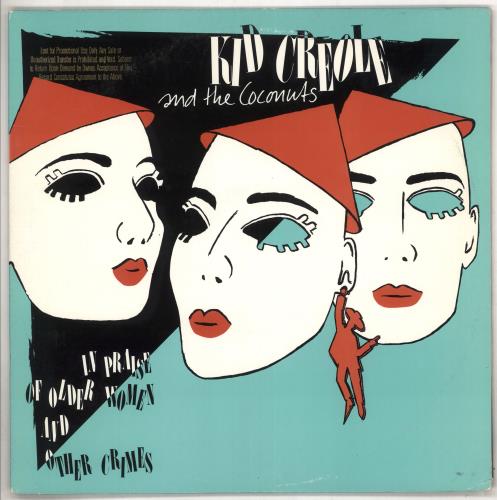 Kid Creole & The Coconuts In Praise Of Older Women...And Other Crimes vinyl LP album (LP record) US KDCLPIN737661
