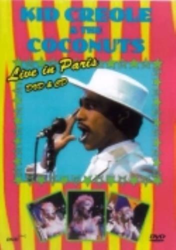 Kid Creole & The Coconuts Live In Paris DVD UK KDCDDLI231652
