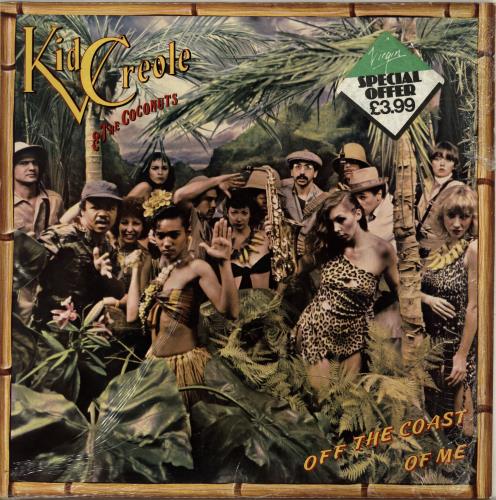 Kid Creole & The Coconuts Off The Coast Of Me + Shrinkwrap vinyl LP album (LP record) UK KDCLPOF698811