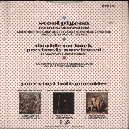 Kid Creole & The Coconuts Stool Pigeon - Shrink 12" vinyl single (12 inch record / Maxi-single) UK KDC12ST880851